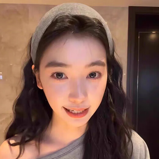 Banzheni hairband autumn and winter knitted wide-brimmed hairpin high skull top face small headband hair accessories temperament headwear sports hairband headband