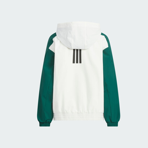 Adidas men's and women's water-repellent and splash-proof outdoor football style loose hooded jacket autumn Adidas Hanyu White 176