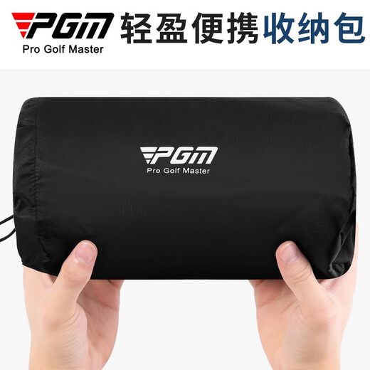 PGM高尔夫套装男款雨衣防雨全身装备套装上衣裤子golf户外服装 YF689-黑色 XXXL