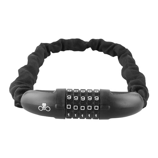 Permanent bicycle lock, helmet lock chain, mountain bike road bike universal anti-shear anti-theft lock chain lock chain password lock