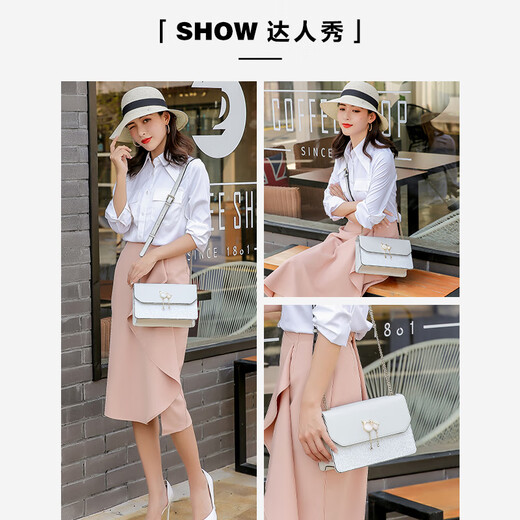 纽芝兰（NUCELLE）包包女款2025年轻奢侈女生单肩斜挎包生日情人节礼物送女友老婆