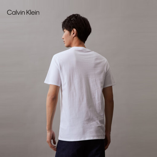 Calvin Kleinjeans Summer Men's Casual Commulater Classic Letter Print Ck Ck Pure Cotton Fortempling 40KC829