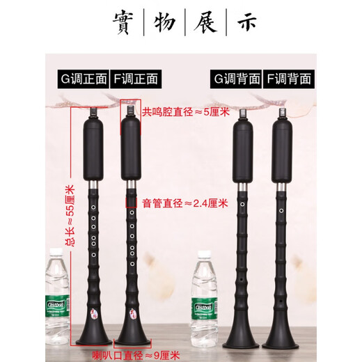 ONEVAN巴乌乐器竖吹成人演奏小学生初学入门大音量G/F 单管乐器 竖吹G+防摔硬盒+中国结