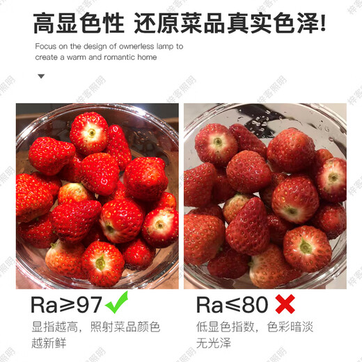 XMSJ3000K高显指Ra98调焦射灯火锅店饭店变焦射灯e27餐 10W3000K高显Ra9738