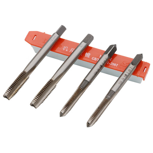 Shanggong 5 pieces machine tap M12 machine wire tapping set of thread tapping HSS high speed steel