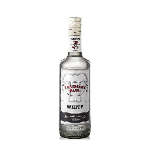 坦盾朗姆酒TANDUAYRUM洋酒烘焙白朗姆酒mojito莫吉托基酒调酒丹怀酒厂 白朗姆酒 750mL 1瓶 40%vol