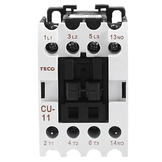 台安TECO电磁交流接触器 CU-11/16/18/23/32R/38/40/50/65/80/90 CU11 一常开13NO 220V