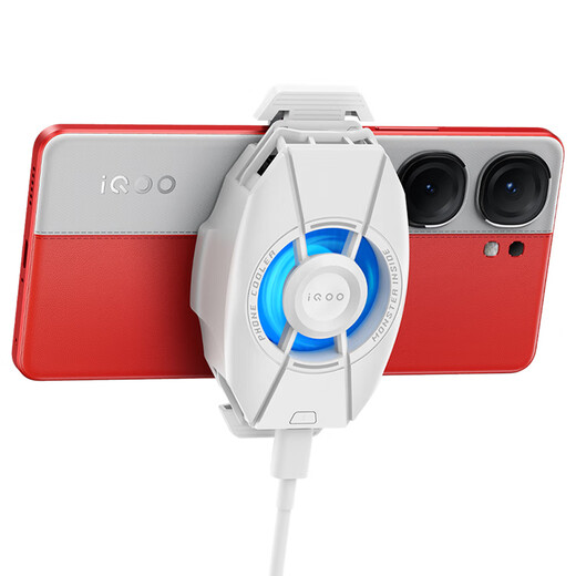 vivoiQOO 散热背夹2 霜白 秒级速冷 性能引爆 适配vivo小米苹果华为一加黑鲨红魔努比亚