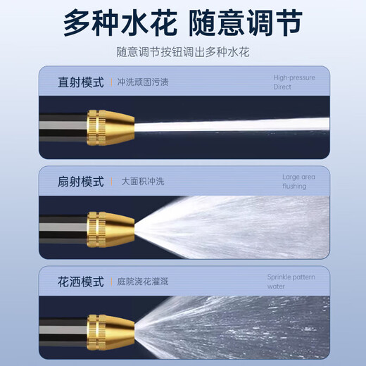 Huiduoduo magic water gun outdoor super high pressure watering vegetable watering garden brush car balcony universal yard self-washing supercharged