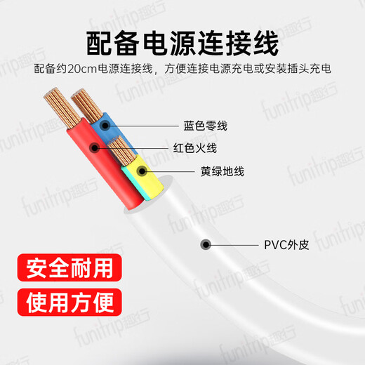 Quxing fire emergency sign light national standard LED safety exit lighting emergency evacuation indicator light double-sided and bidirectional