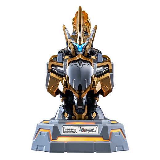 MOSHOWTOYS模寿 先祖效应湖中骑士鎏金版胸像氮化镓65W充电中心摆件-现货 武成侯（钛银版）胸像65W