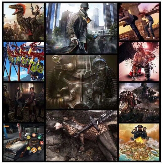 Computer large stand-alone mobile game hard drive 3a masterpiece free installation plug and play 1T large capacity SF Express 1TB optional games + package permanent update