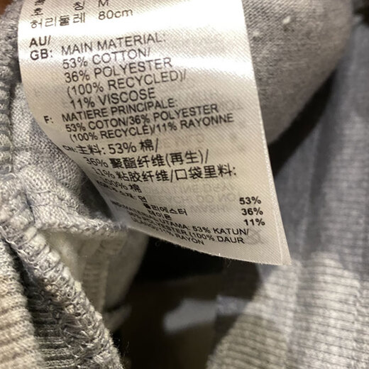 Adidas (adidas) sweatpants men's pants spring and autumn casual pants knitted loose straight pants trousers GK9273 JE3496 gray plus velvet M