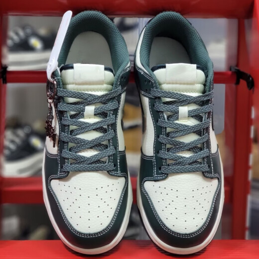 GIOIODunk Low潮牌联名 藏青满天星 低帮板鞋男女休闲运动鞋BB9898-00 CF3688-008 Stussy白绿 40