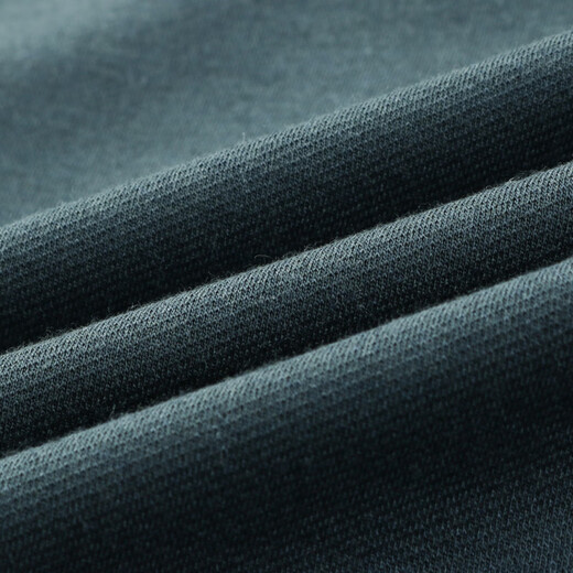 YOUNGOR long-sleeved shirt men's shirt mulberry silk cashmere multi-component fabric knitted shirt warm fashion mall same style dark green 40