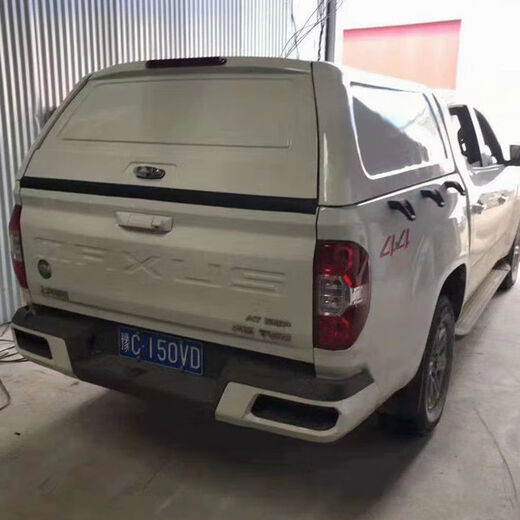 Litian JAC Shuailing Hantu 68 Ruichi K5 Ruiling pickup truck inclined cover metal rear cover high cover modification upper flip cover with glass remarks model