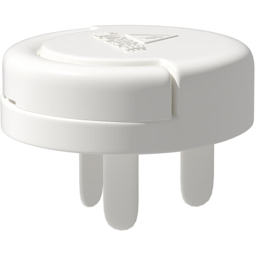 Costin socket protective cover children's anti-shock plug safety plug switch plug hole power cover baby jack protective cover V0 flame retardant insulation white 10 pieces with two holes