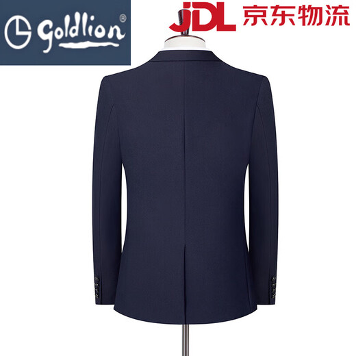 GOLDLION G+ goldlion suit suit middle-aged men professional groomsmen groom wedding dress business casual formal men's suit blue suit 25110 S 165