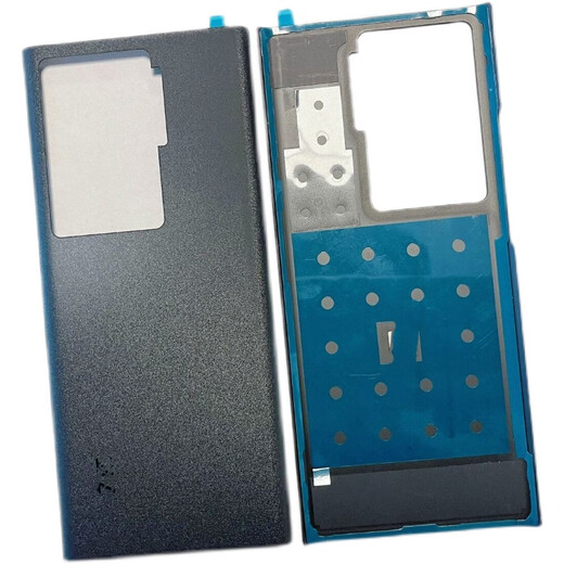 Z is suitable for ZTE Axon40ultra Pro glass back cover A2023 battery cover mobile phone back case back cover Axon40Pro original glass back cover Magic Night Black