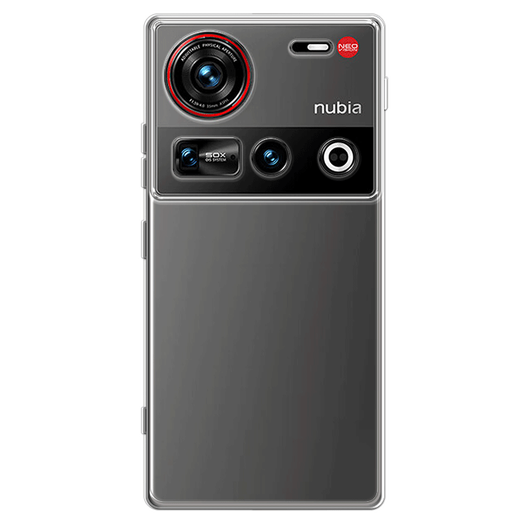 Needle Socket for Nubia Z70 Ultra mobile phone case transparent soft shell z70ultra protective case new solid color NX733J lens full-edge simple anti-fall case thin Nubia Z70Ultra [full transparent soft shell] ultra-thin anti-fall