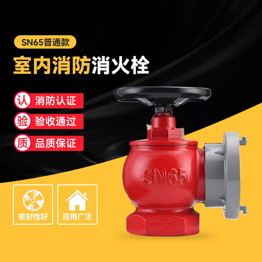 Indoor fire hydrant head SN65 pressure reducing and stabilizing rotating fire hydrant fire hydrant 65 2.5 inch fire valve fire hydrant head ordinary hydrant SN65
