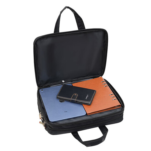 Classic Oxford cloth computer bag, notebook bag, business handbag, men's shoulder bag, crossbody bag, white collar briefcase, style 2, one size fits all