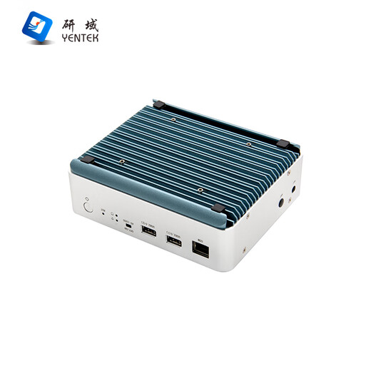 YENTEK双网口NUC迷你主机J6426小型工控机云桌面终端瘦客户机无风扇赛扬N6211工控电脑双HDMI小主机 N1250Z-H2 J6426/2.0GHz四核 8G/DDR4+128G/M.2+