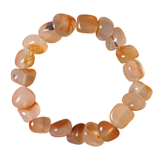 Honganze old phoenix style marine chalcedony stone bracelet irregular bracelet agate grass flower men and women single loop 101