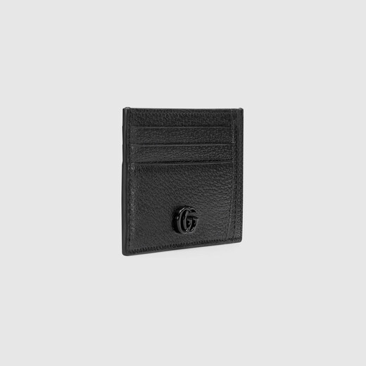 GUCCI古驰GG Marmont系列卡片夹 黑色 均码