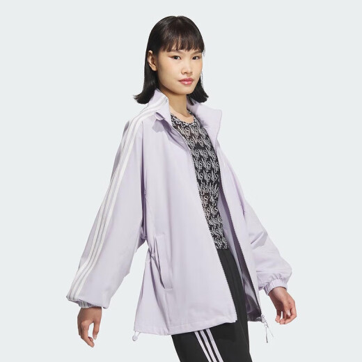 
Adidas (adidas) jacket women's clothing 2024 spring and summer new DANCE JKT fitness training breathable sportswear fashion casual wear JI9767 M