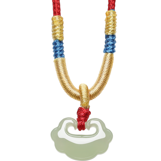 Saturday Fu Xiangyun Ping An Lock Baby Model Hetian Qingyu Pendant First Year New Year Gift Y0413747 Baby Model