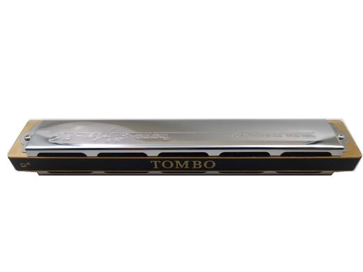 Tombo (Tombo) Japanische 24-Loch-Polyphonische Mundhonica 6624s ältere Anfänger für Kinder, die sich selbst lernt, Harmonica 24-Loch-Set Major 12+Geben 12 große Taschen (bei der Begleitung u Festplatte)