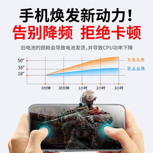 适用努比亚红魔7手机电池7s大容量7pro手机7spro扩容正品电板原装 适用适用红魔7/NX679J