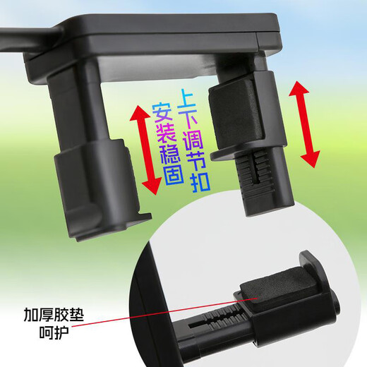 Baby rearview mirror small round mirror in car baby safety seat observation mirror children's car rearview auxiliary black rearview auxiliary mirror