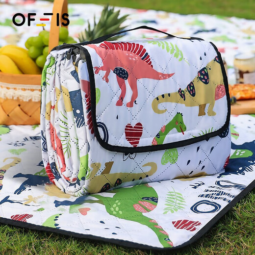 OFEIS ultrasonic picnic mat waterproof camping mat moisture-proof mat thickened outdoor mat picnic cloth grass mat beach