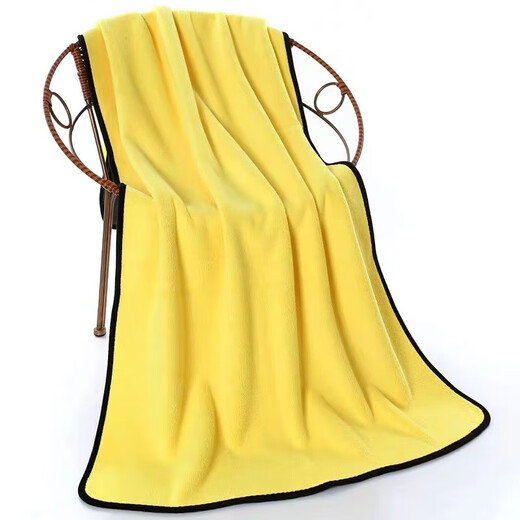 Pet absorbent towel, thickened, quick-drying, non-stick hair supplies, special bath towel for dogs and cats, extra large 50*100cm 1 piece