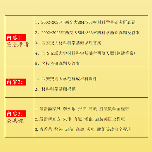 
Xi'an Jiaotong University 804/863 Materials Science and Engineering Basics Postgraduate Entrance Examination Questions Xi'an Jiaotong University 804 863 Paper Version