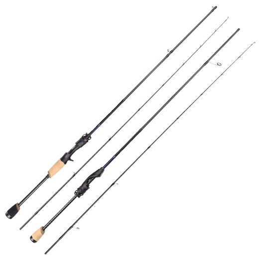钓迷 FISHINGFANS青秀泛用路亚竿远投竿FUJIA环碳素高感钓鲈 682m S 直柄单竿2.04米-全富士
