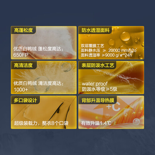 Made in Tokyo, winter short hooded ski down jacket, outdoor parka, thickened warm jacket for men, black XL