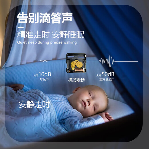 Peng Innovation Reloj China Reloj Sala de estar Todo es buena fortuna en casa Silencioso con calendario Simple Modern Electronic Rechnear Wall A673 Gold [Movimiento silencioso] Rala de estar de 16 pulgadas (diámetro 40 cm) Más atmosférico