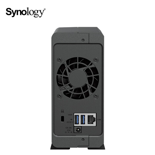 群晖（Synology）DS124NAS搭配1块6TB群晖HAT3300硬盘套装
