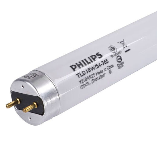 Philips (PHILIPS) T8 fluorescent tube fluorescent tube old-fashioned lamp standard TLD fluorescent lamp YZ36RR2 1.2 meters 36W white light 6500K 1 (non-LED tube)
