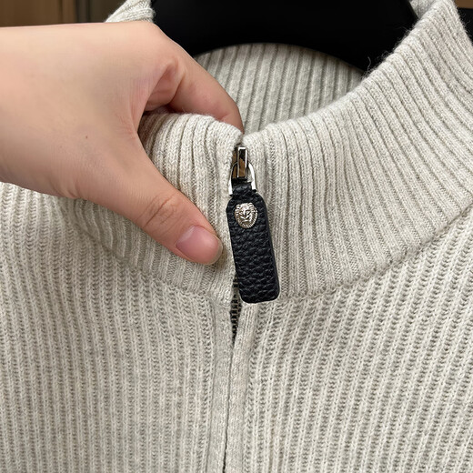 JOW премиум-класса из плотного кашемира, роскошный шерстяной кардиган на молнии для мужчин, новинка 2025 года, высококачественная повседневная куртка-свитер