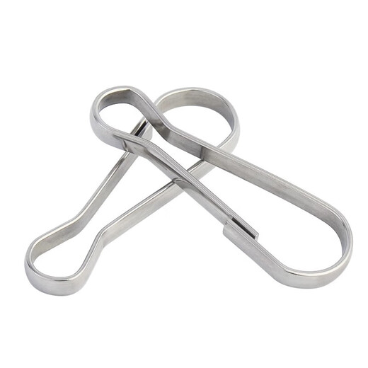 Jinchao clip hook buckle jewelry accessories curtain buckle pig gall buckle key chain connecting buckle chain hanging buckle 20mm (20 pieces) 304