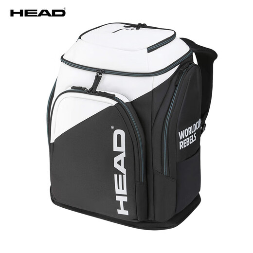 HEAD Skischuhtasche 2425, wasserdicht, verschlüsselt, Schwarz und Weiß, 62 x 49 cm_ (70 l)