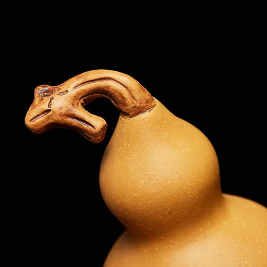 Zun pot purple clay tea pet ornaments gourd tea toy boutique can grow tea table ornaments hand-held toys tea set accessories