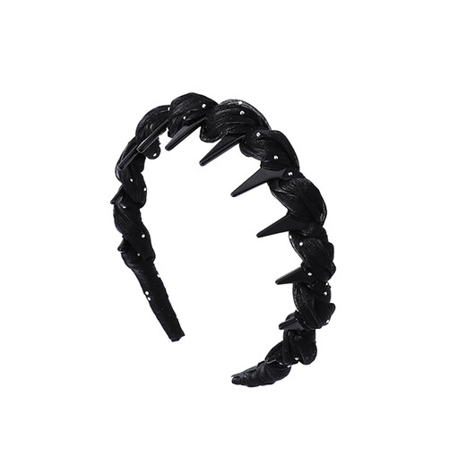 Xiang Wan Hairband Hairpin Pearlescent Mesh Hairband Women's Anti-Slip Textured Daily Wear High-Skull Headband Hair Accessories for Women