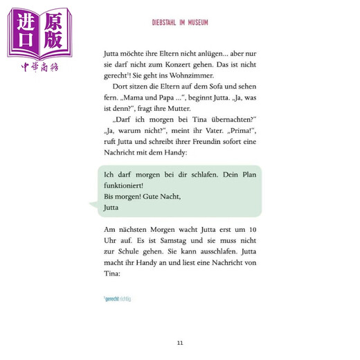 Junge ELI Lekt ren Serie Diebstahl im Museum Museo Audio robado incluido Versión original en alemán Libros de lectura graduados en alemán Novelas literarias para niños