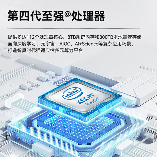 Inspur NF5468M7 rack server AI training inference丨2*Gold Medal 6430 Total 64 cores 2.1GHz丨256G丨2*3.84T+5*8T丨8*H800