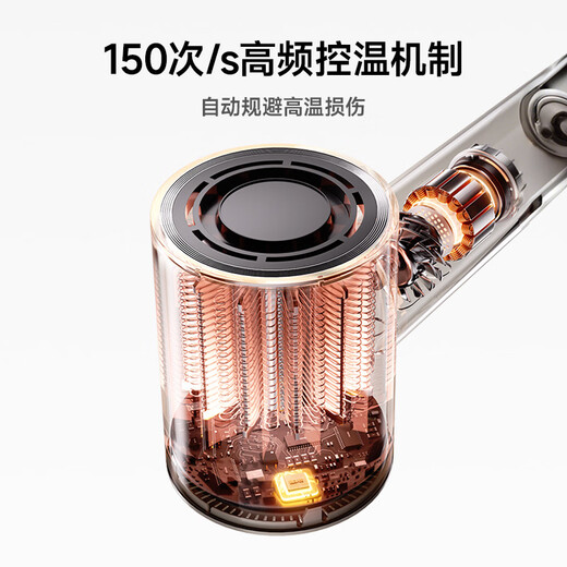 RUAFEE Hair Dryer Home High Speed Plasma Hair Dryer High Power High Wind Hair Dryer Negative Ion Hair Care Low Noise Fast Drying Hair Send Gift National Subsidy Dream Purple